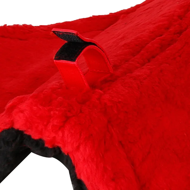 Кожаное седло с красной строчкой - Фотография_5