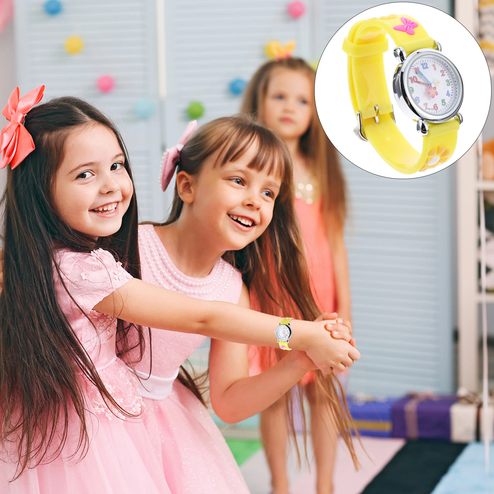 Детские часы с героями мультфильмов