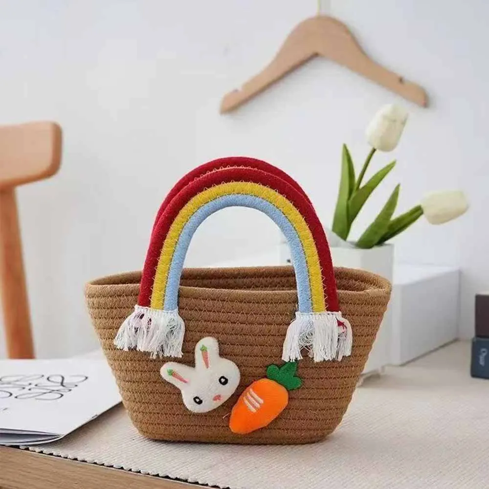 Соломенная тканая сумка - Фотография_2