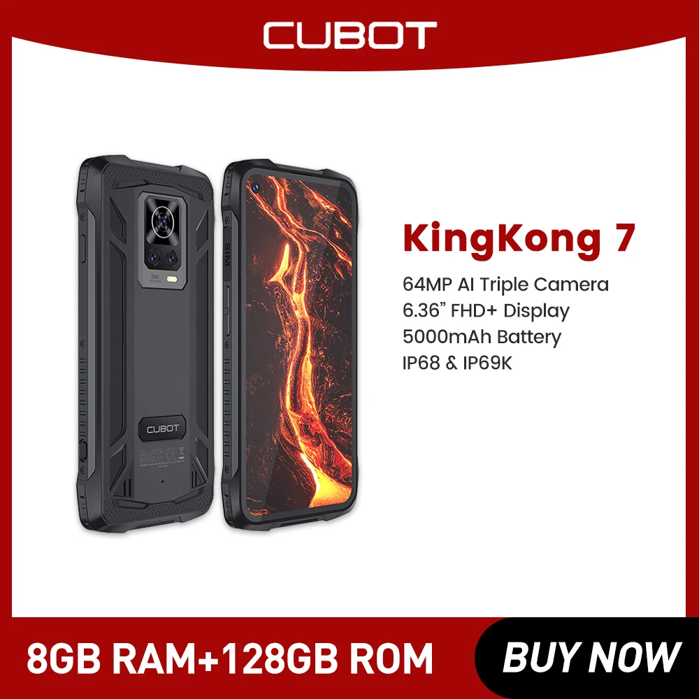 Смартфон cubot kingkong 7 защищенный
