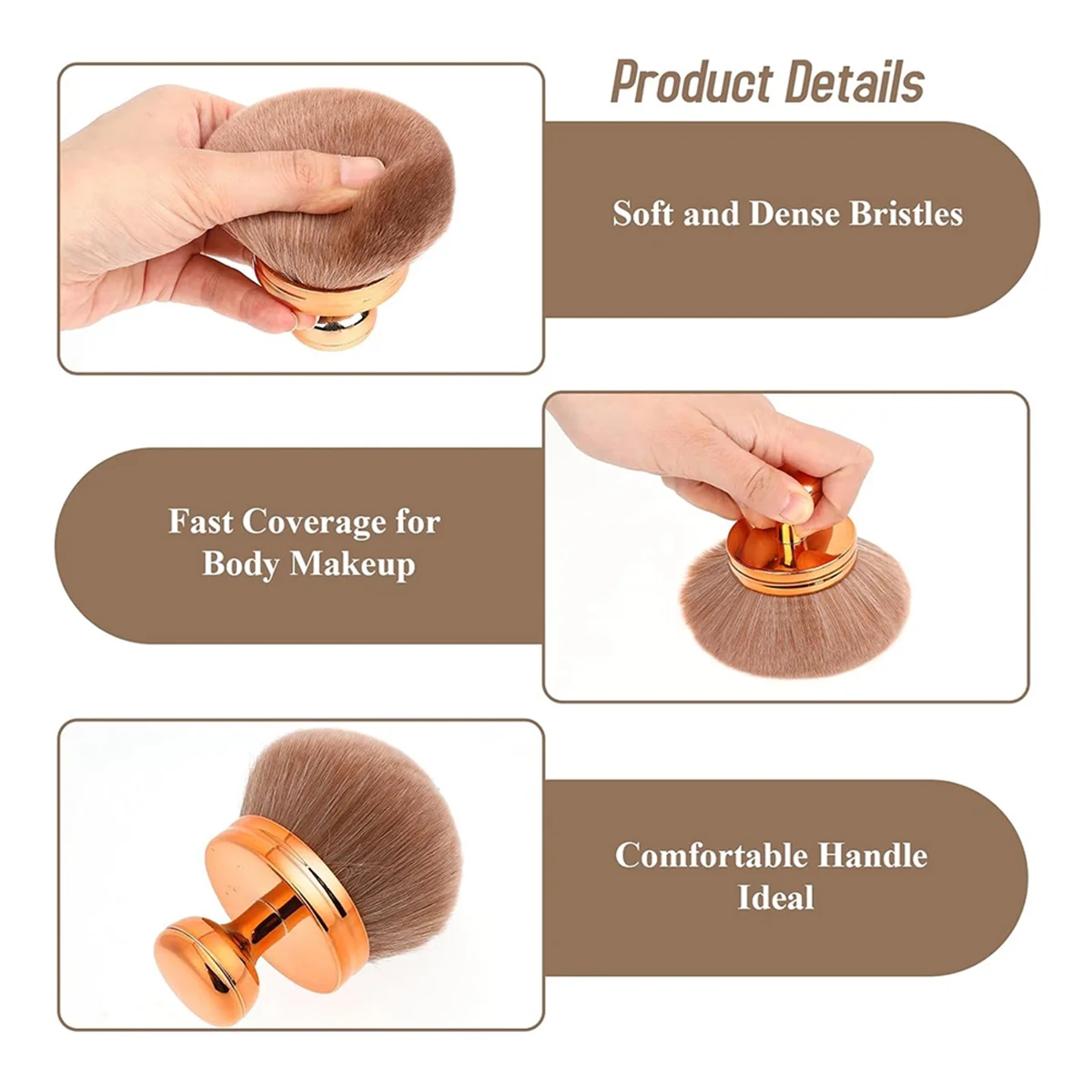 Кисть для макияжа a71p для бронзовой смеси - Фотография_3