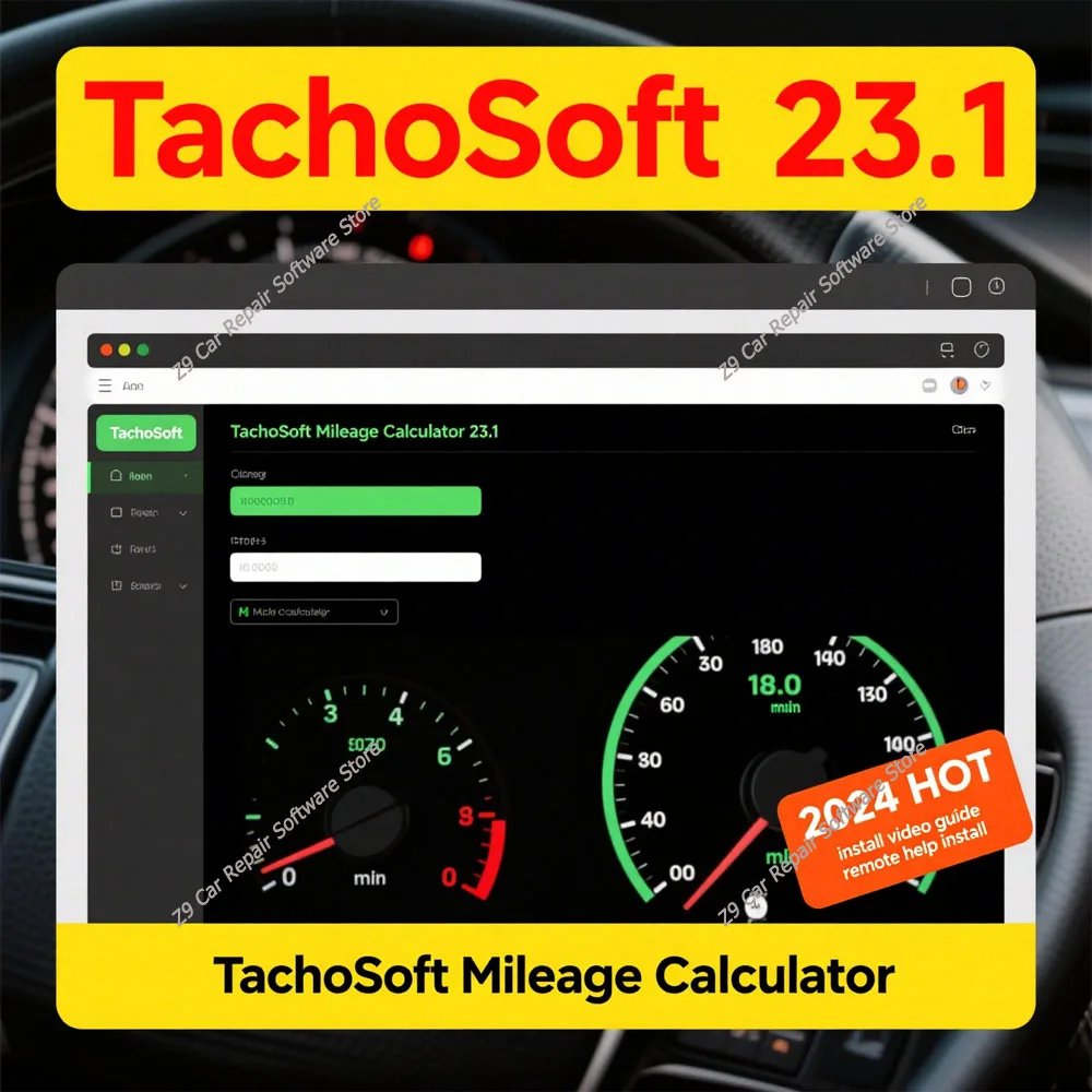 Горячий! калькулятор пробега tachosoft