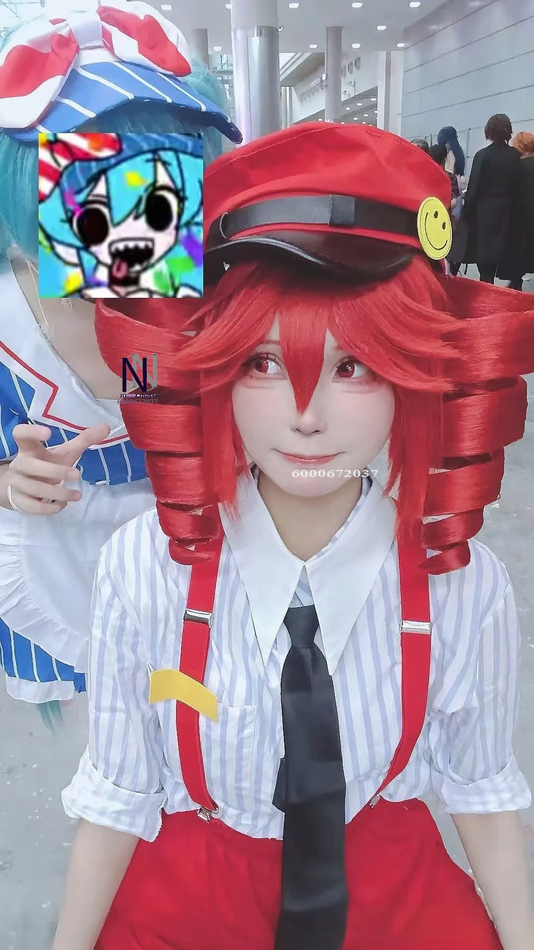 Аниме мику месмеризатор косплей - красный комбинезон teto - Фотография_6