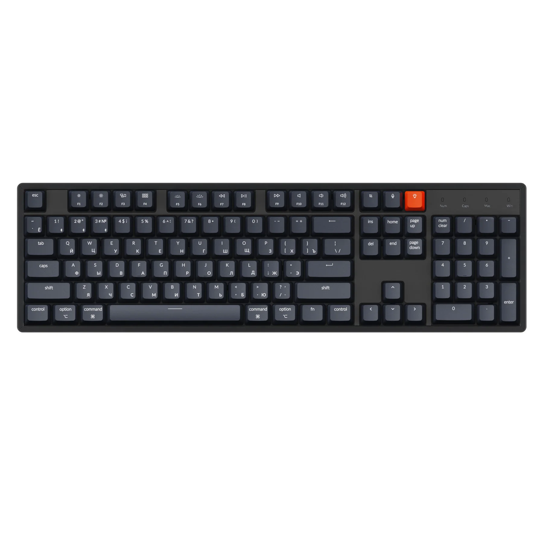 Keychron русская раскладка abs - Фотография_3
