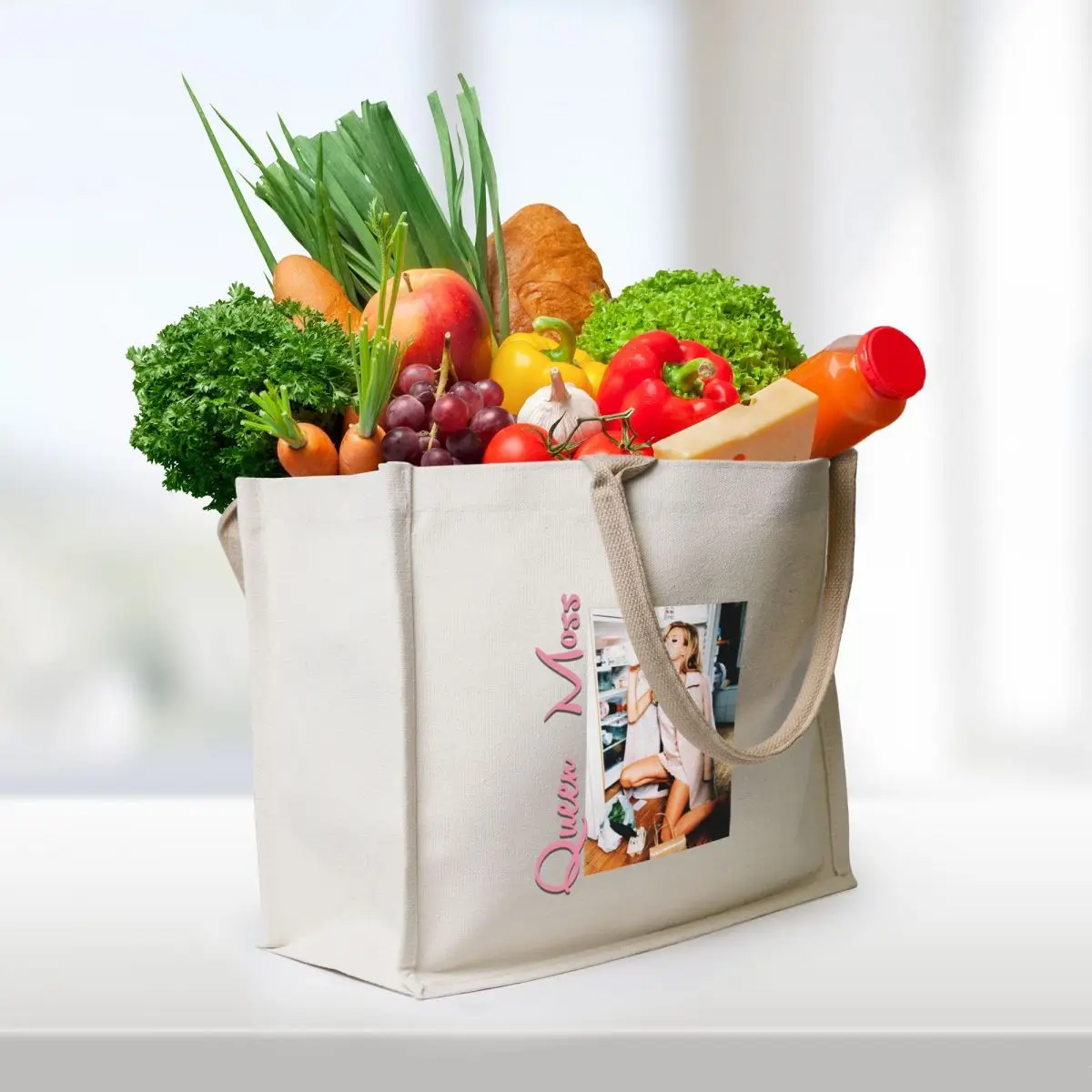 Большая сумка queen moss shopper - Фотография_3
