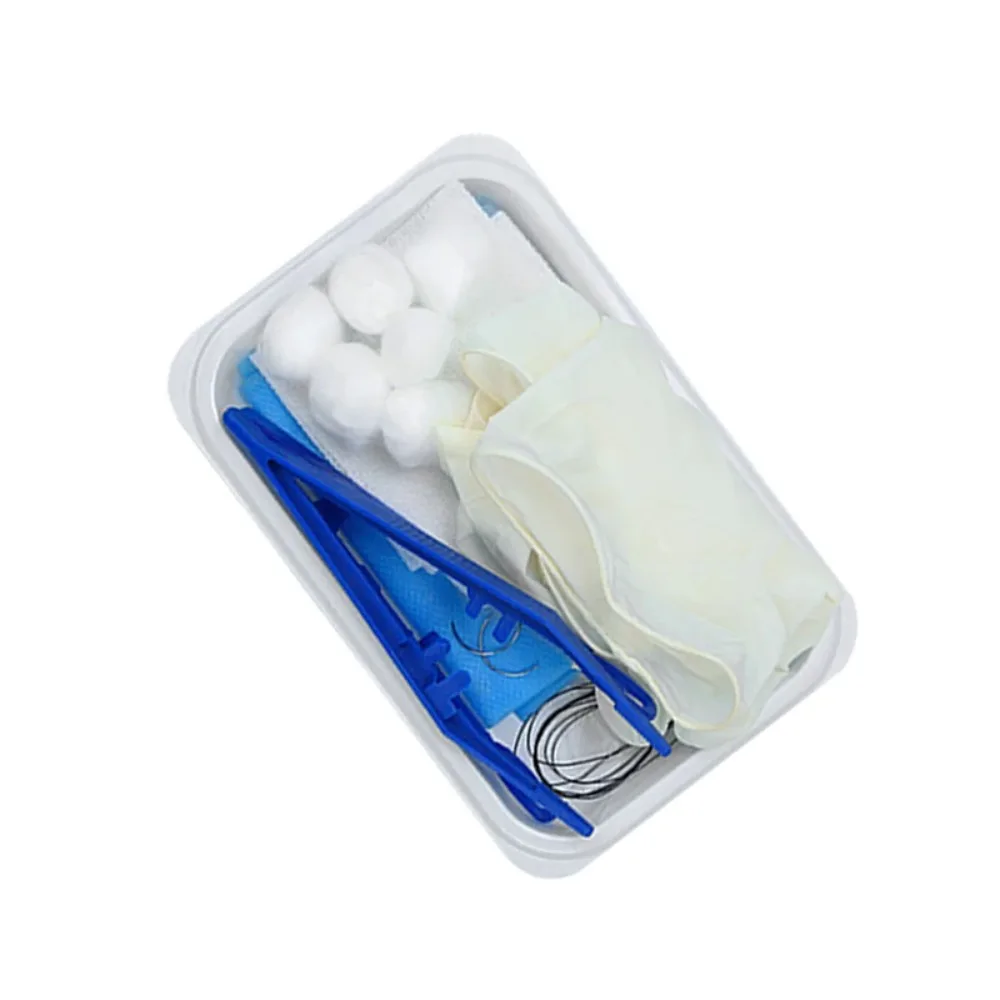 Одноразовый стерилизованный набор для наложения швов первой помощи - Фотография_4