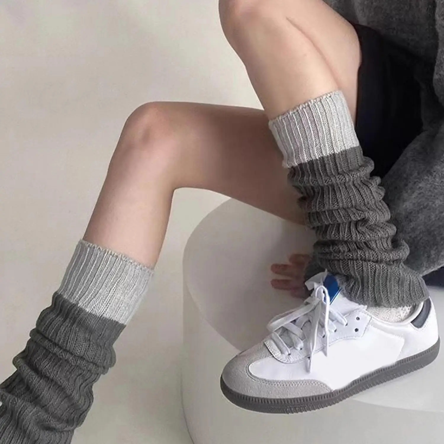 Lolita leg warmers women korean - Фотография_2