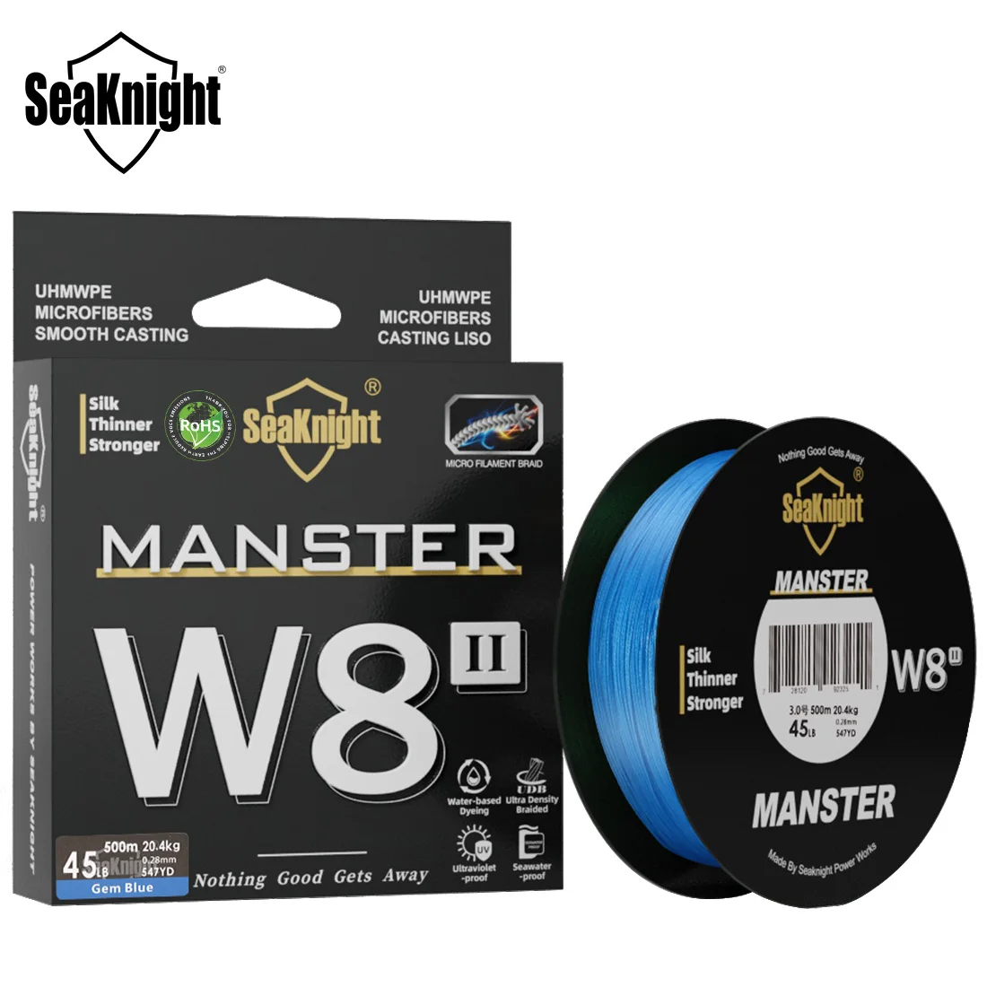 Бренд seaknight w8 ii 300 м pe