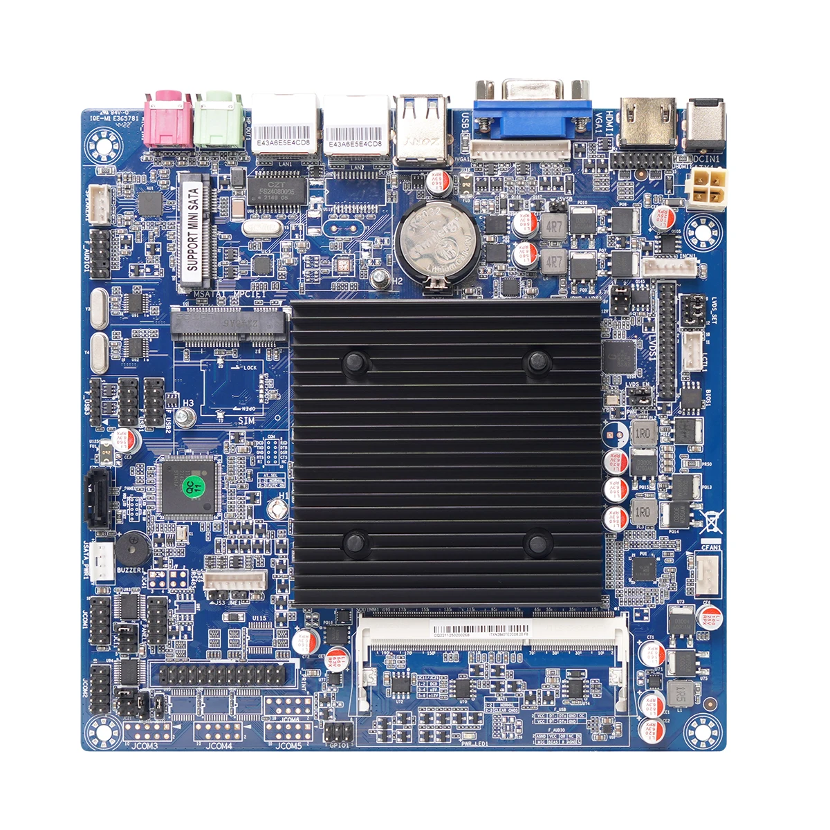 Промышленная материнская плата intel bray trail j1900 mini itx - Фотография_2