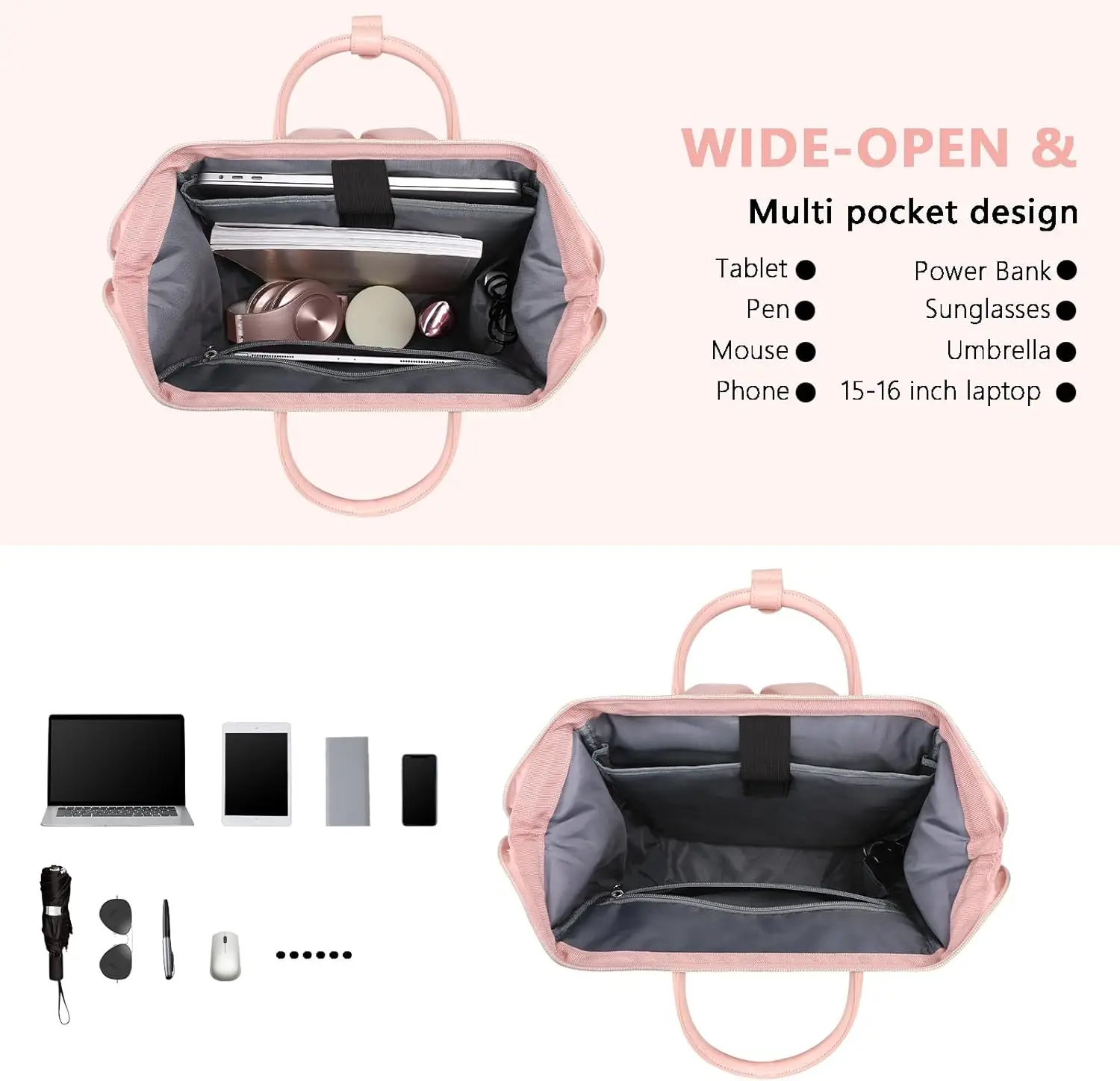 Рюкзак для ноутбука mosiso для женщин и мужчин - Фотография_5