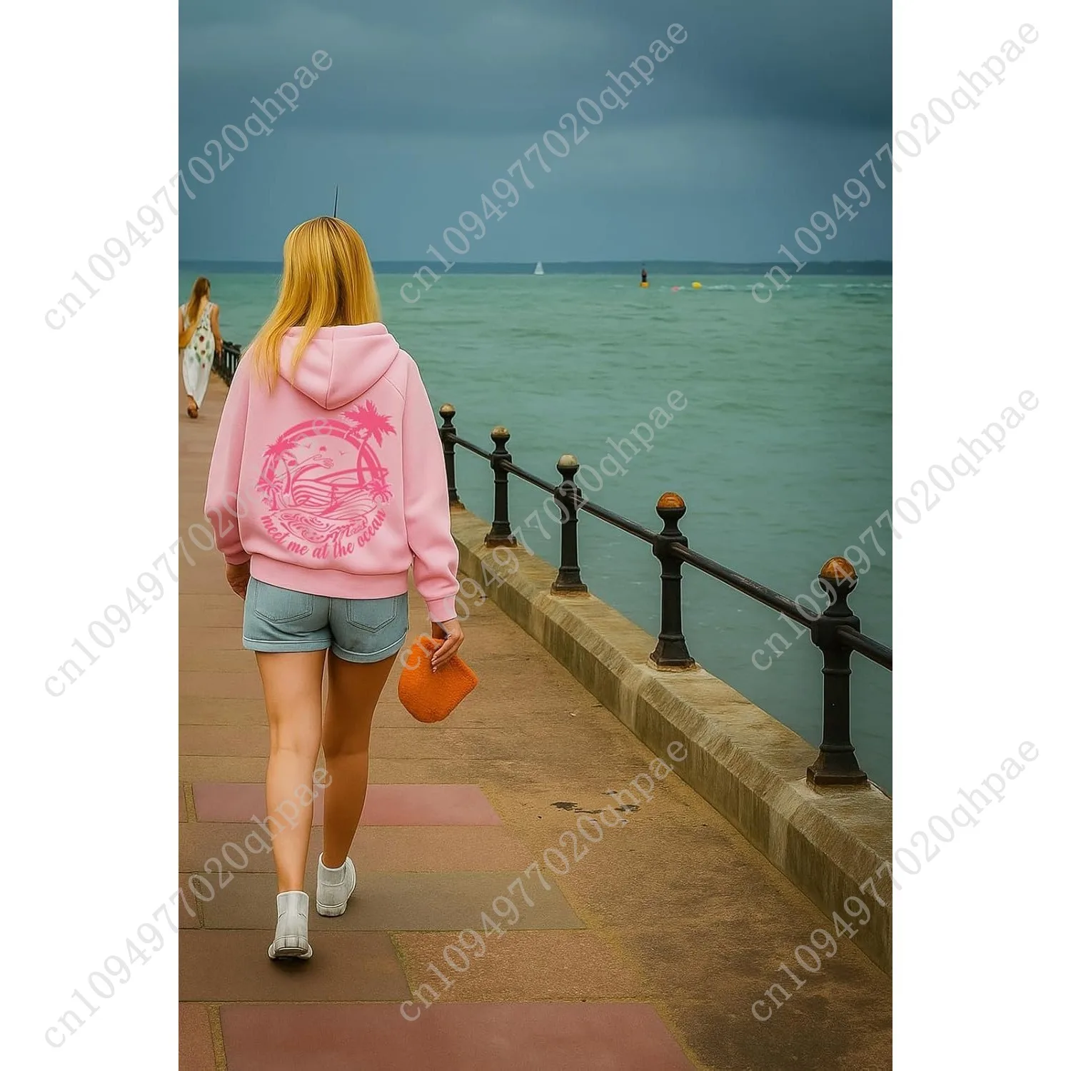 Толстовки с рисунком palm для женщин и девочек - Фотография_4