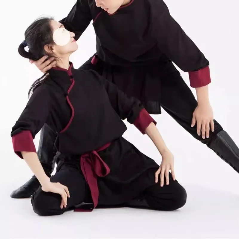 Традиционный костюм wuxia kung fu для мужчин и женщин - Фотография_6