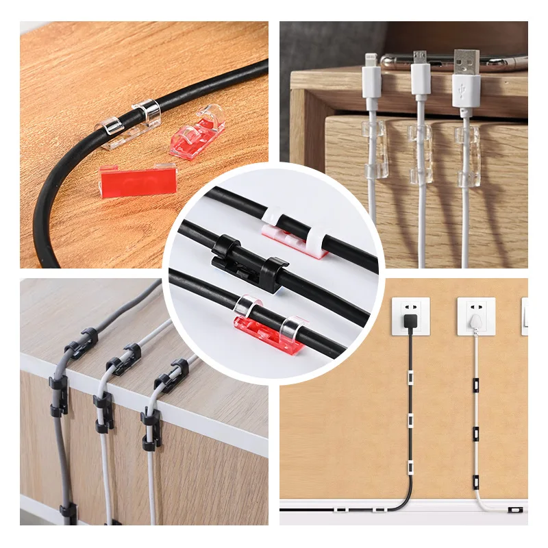 Самоклеящийся органайзер для проводов капельного типа - Фотография_4