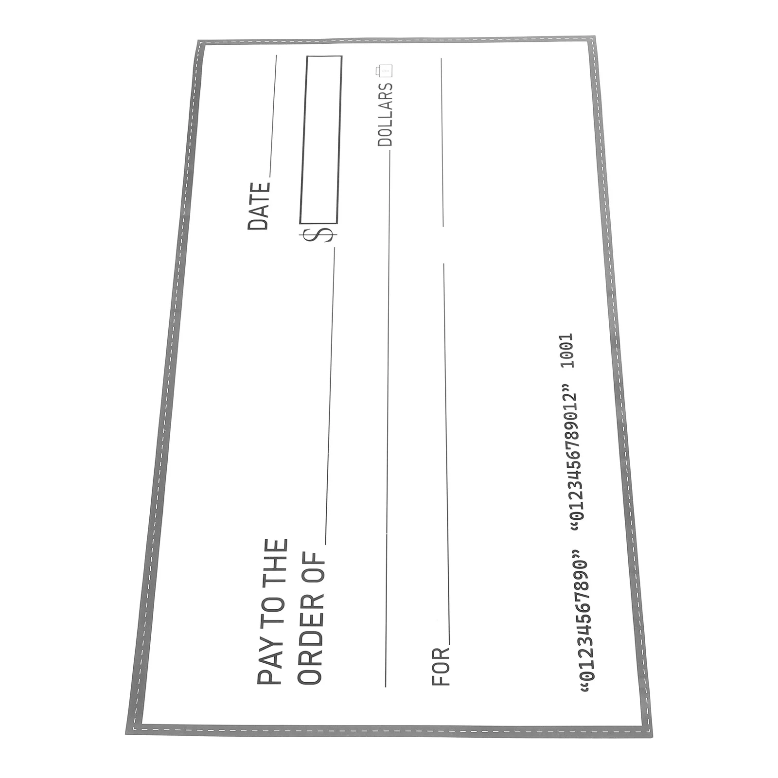 Большая клетчатая забавная пустая доска для презентаций jumbo - Фотография_3