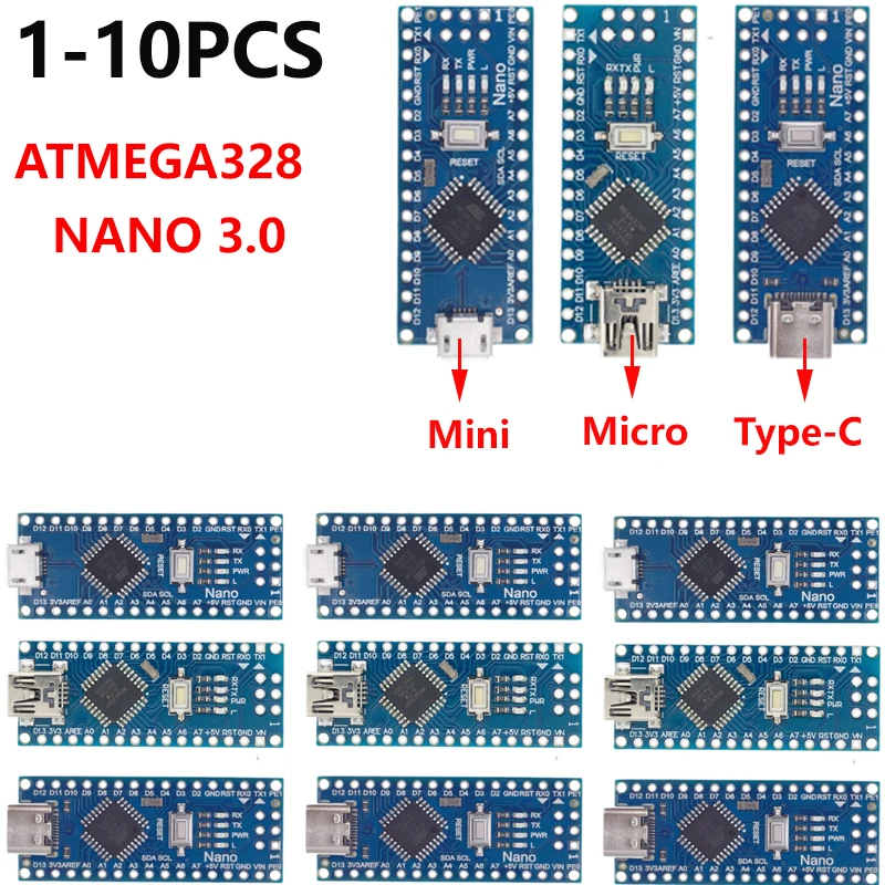 Micro usb nano 3.0 с загрузчиком
