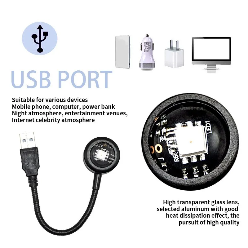 Светодиодная usb лампа на закате - Фотография_4