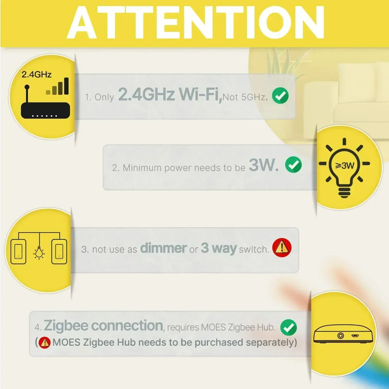 Moes tuya zigbee smart switch - Фотография_2