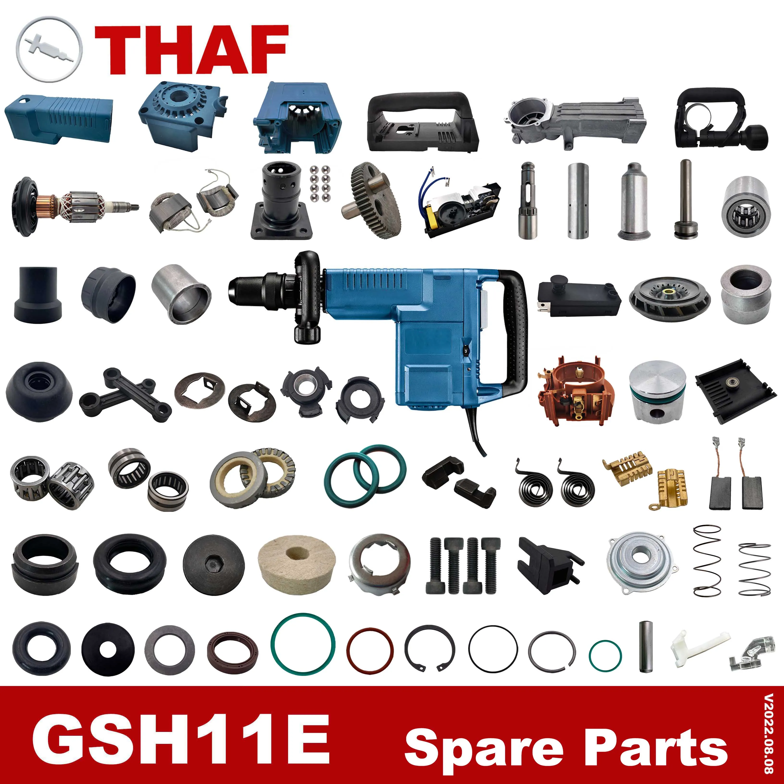 Thaf замена запчасть электроинструменты
