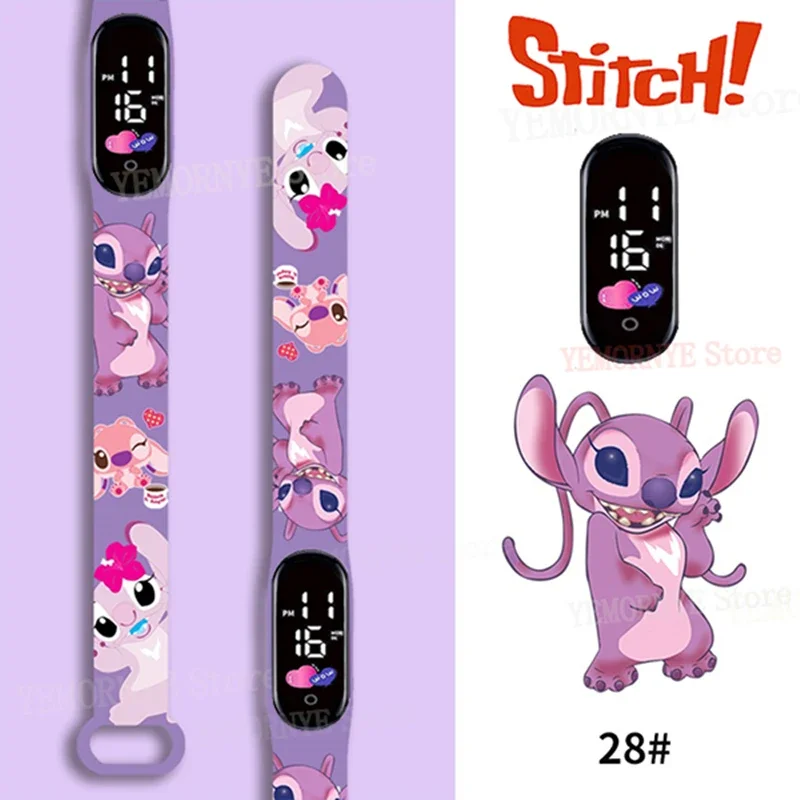 Цифровые детские часы disney stitch