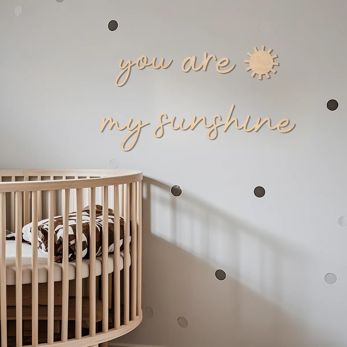 Деревянная вывеска you are my sunshine - Фотография_5