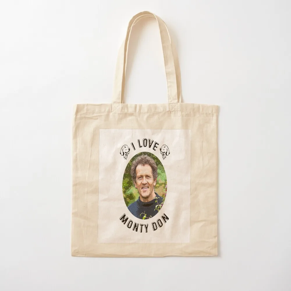 I love monty don tote bag сумка - Фотография_2