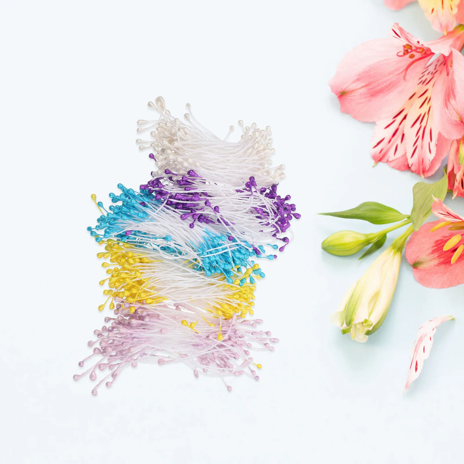 Двуглавые искусственные цветочные тычинки - Фотография_3