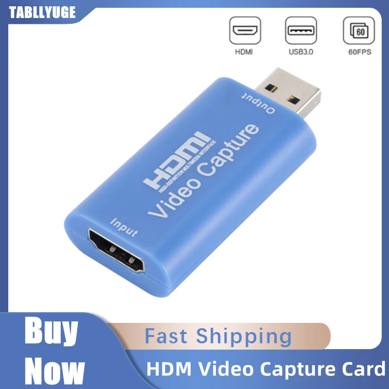 Карта micro-видеозахвата hd 1080p type-c hdmi
