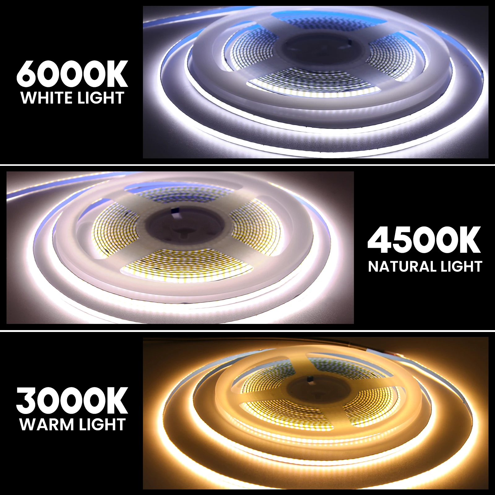 Dc 5v cob светодиодная лента 3 - Фотография_5