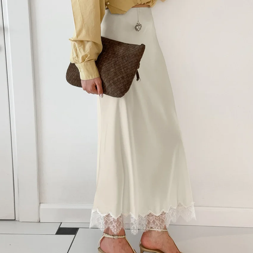 Новая французская элегантная юбка-русалка