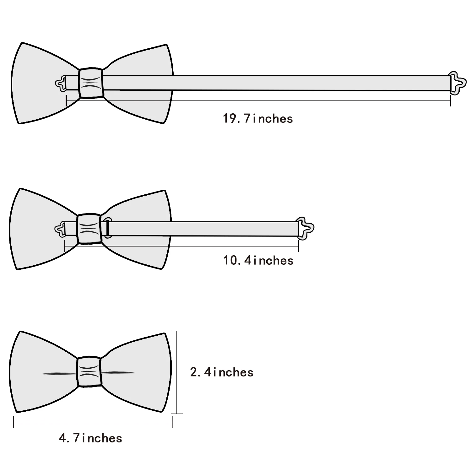 Hi-tie, роскошные золотые шелковые галстуки-бабочки для мужчин - Фотография_6