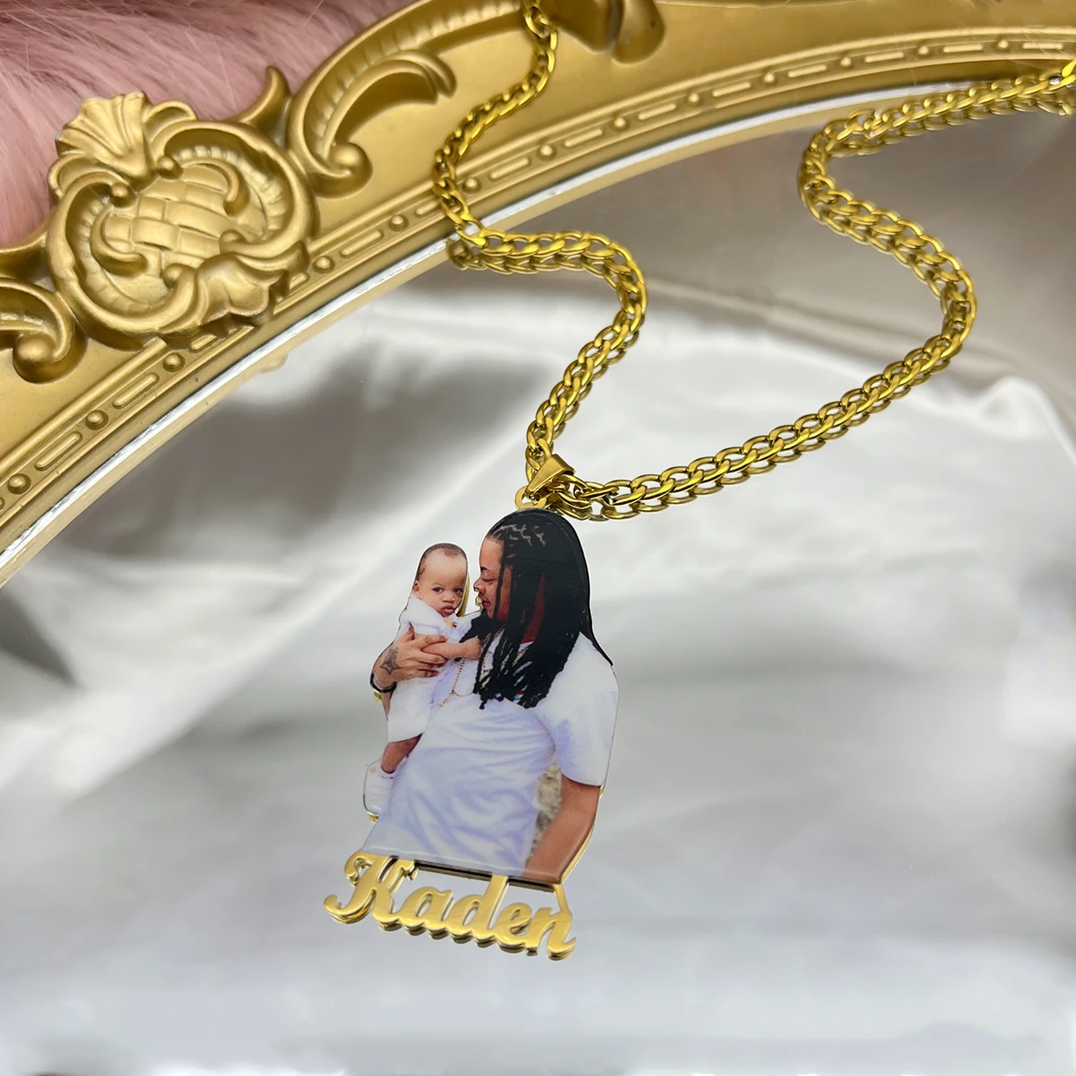 Ожерелье с фото имени на заказ - Фотография_6