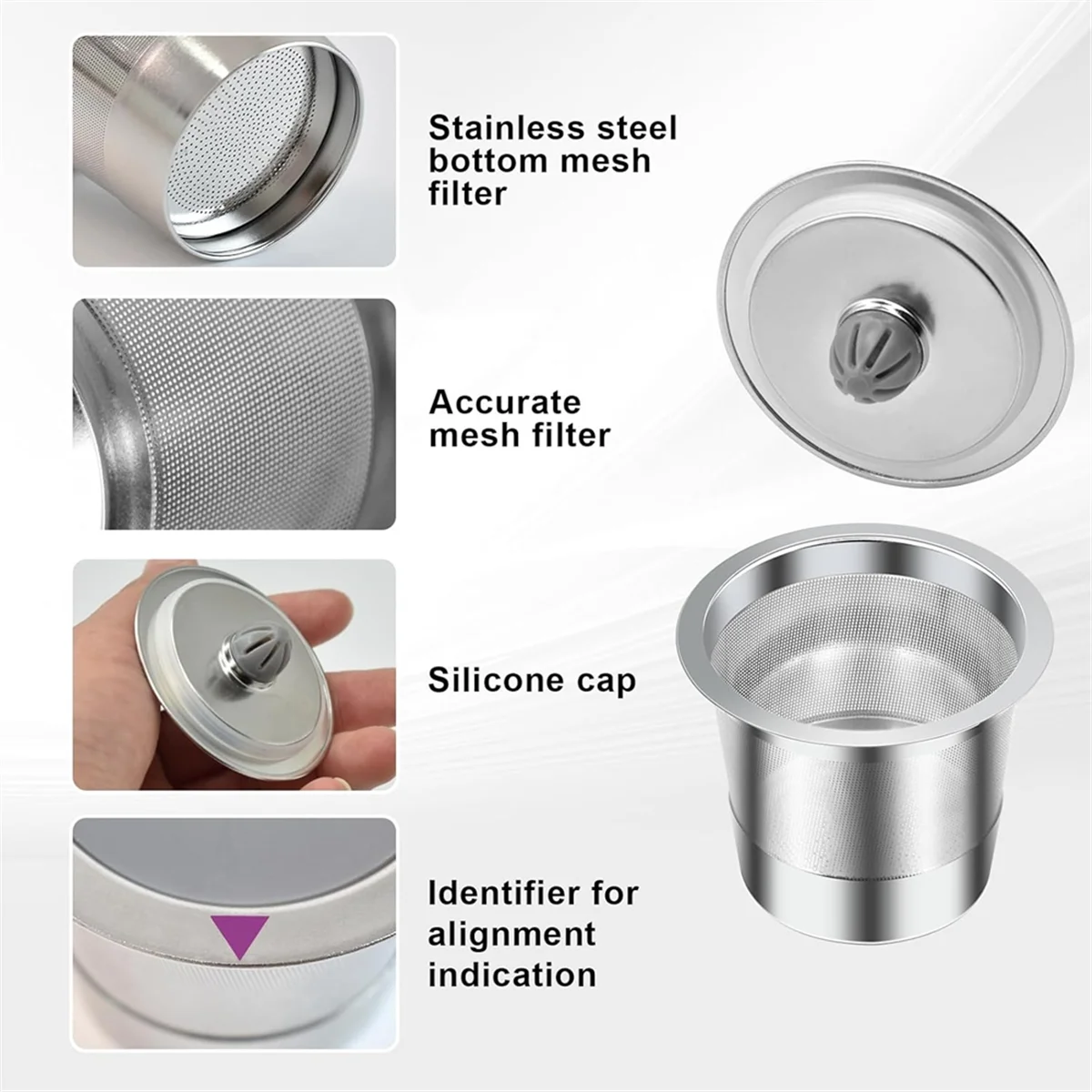 Многоразовые чашки k a72p для многоразовых - Фотография_3