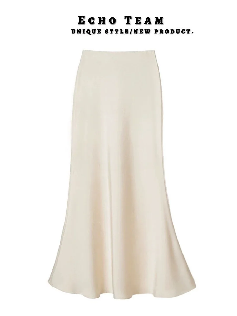 Женская атласная юбка 2026 - Фотография_4