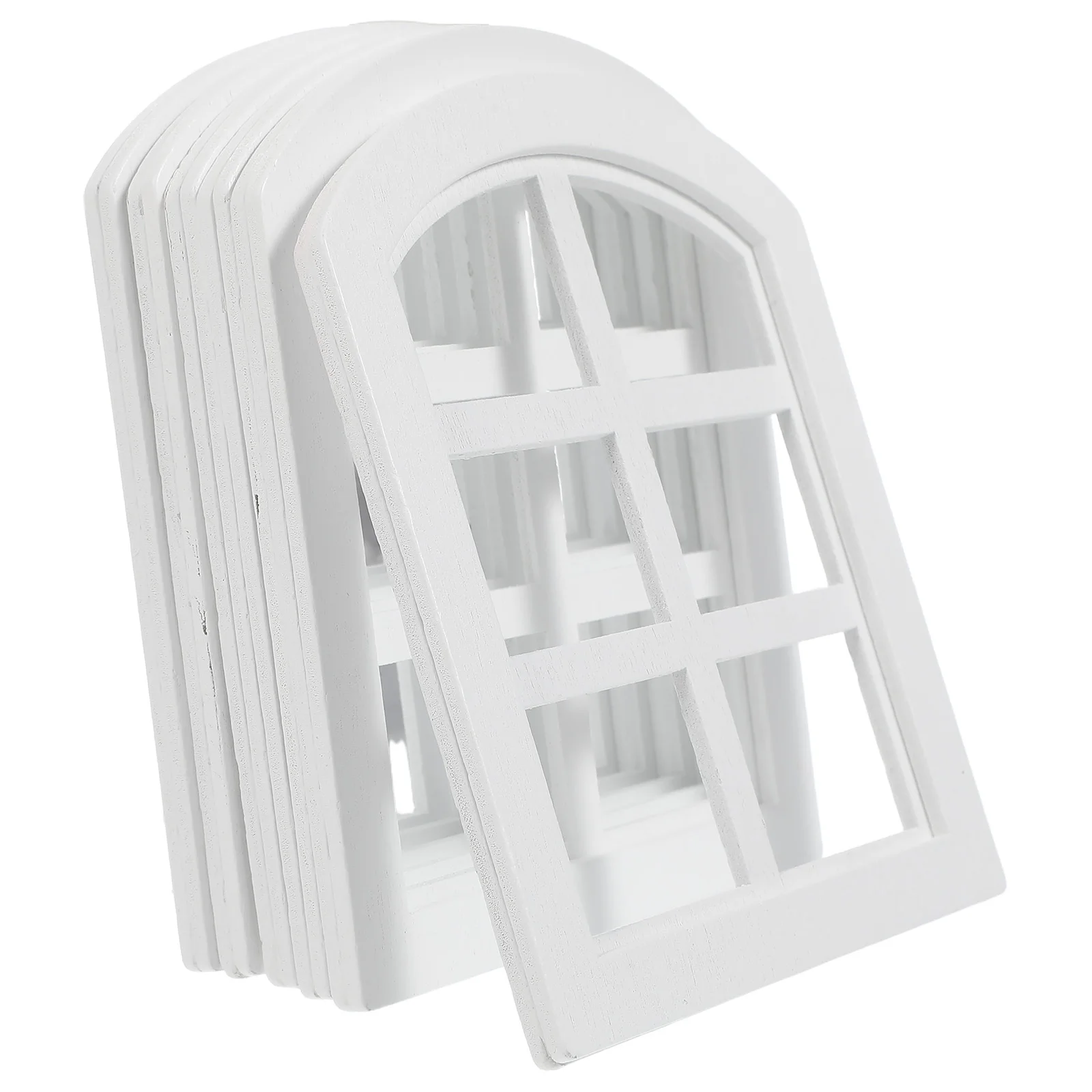 Миниатюрные деревянные окна для кукольного домика в масштабе 1 - Фотография_4