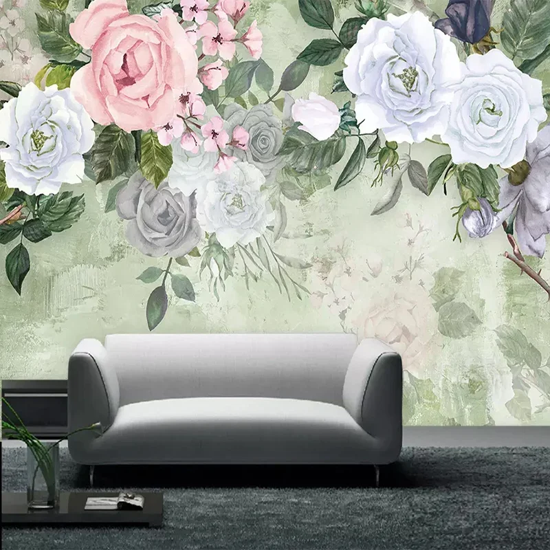 Пользовательские ретро ручная роза - Фотография_3