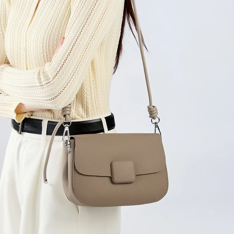 Сумка из воловьей кожи с верхним зерном