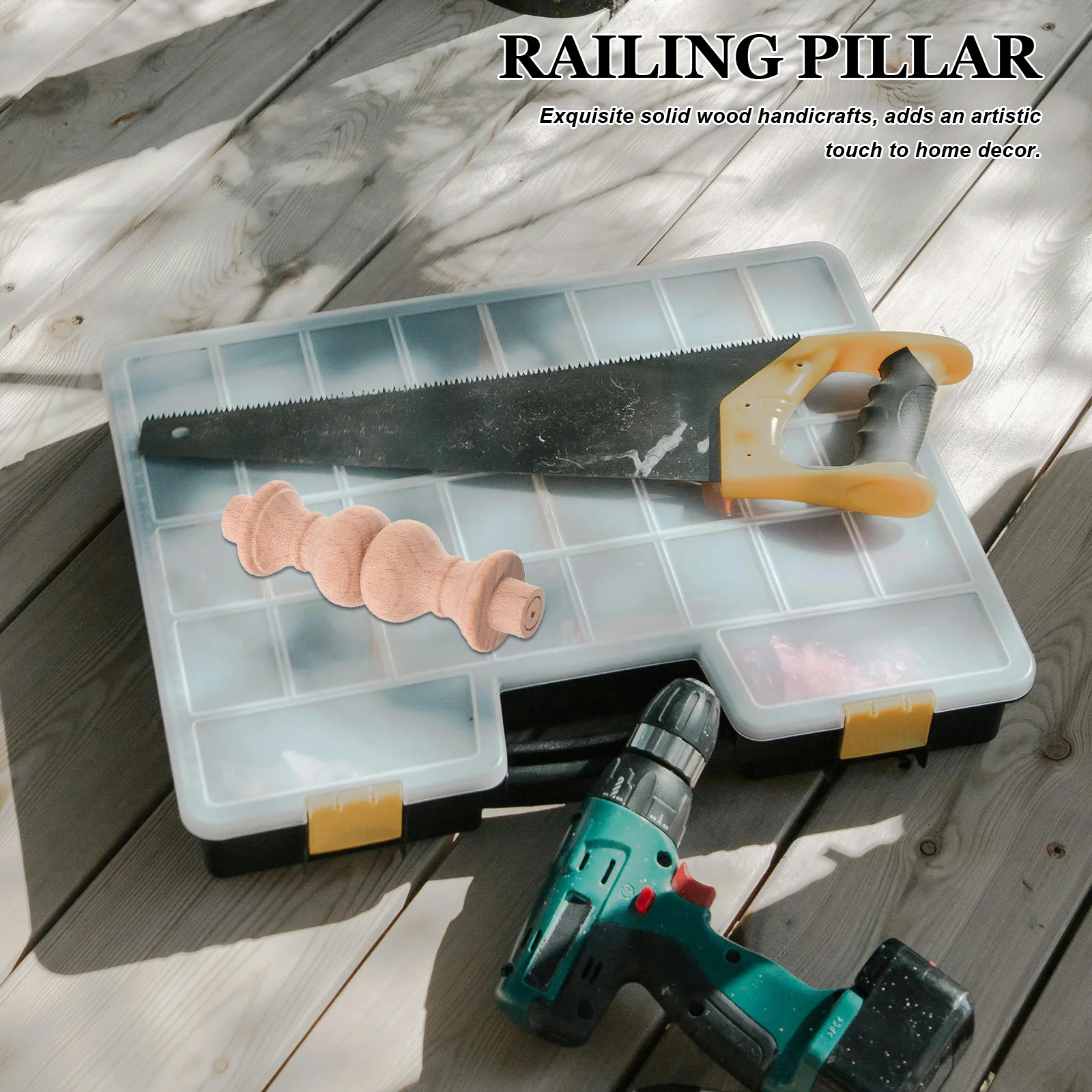 Колонна из массива тыквы - Фотография_6