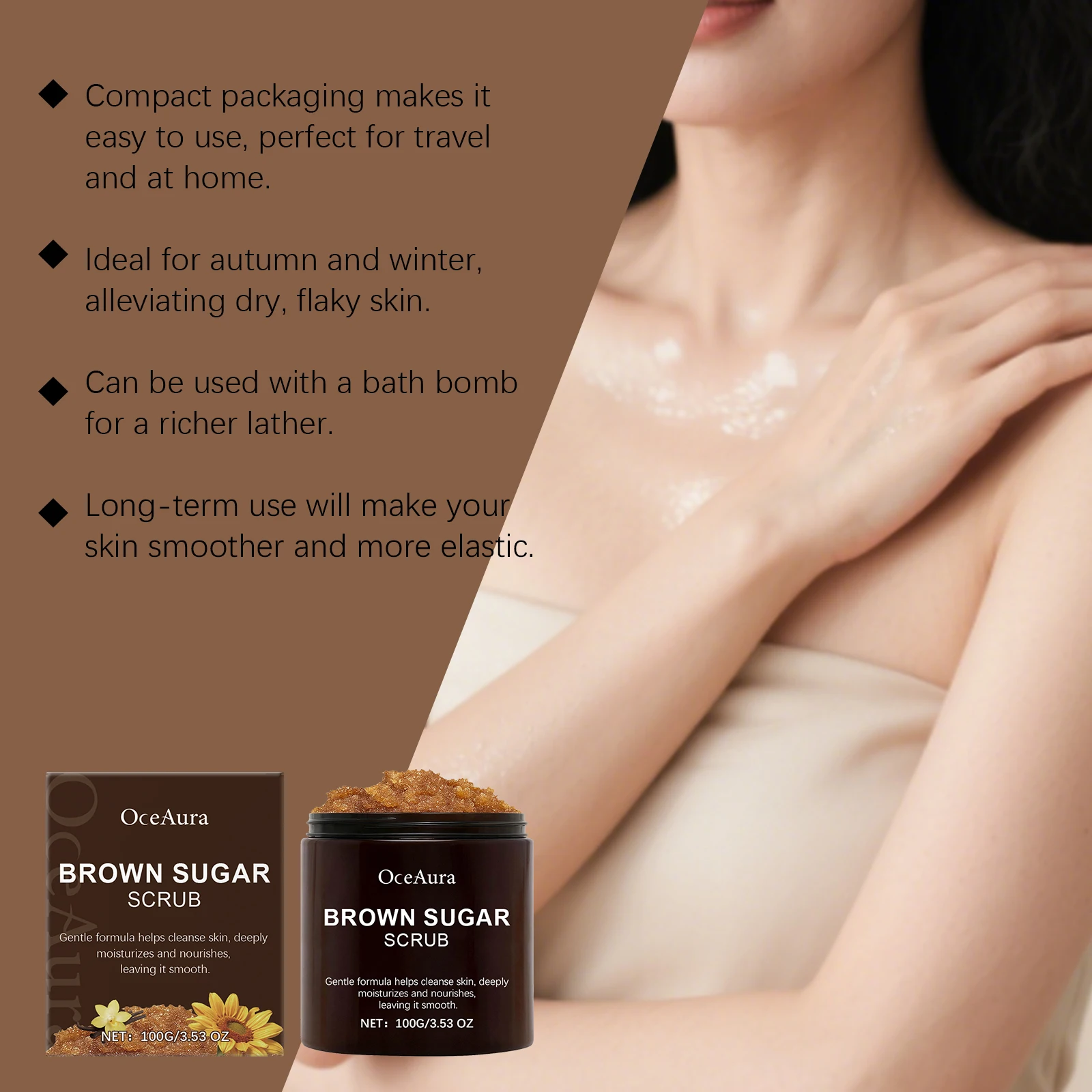 Скраб для тела с коричневым сахаром - Фотография_6