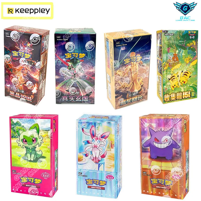 Новая оригинальная карта keeppley pokemon scarlet & violet 14