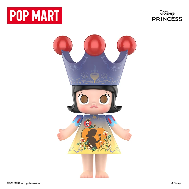 Подлинная popmart mega royal molly 400% белоснежка - Фотография_2