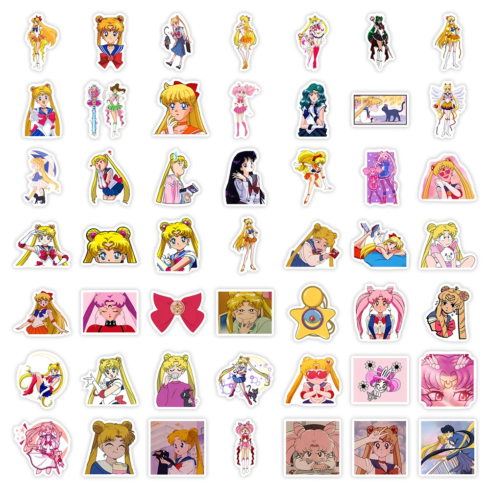 Аниме наклейки для девочек кавайные - Фотография_3