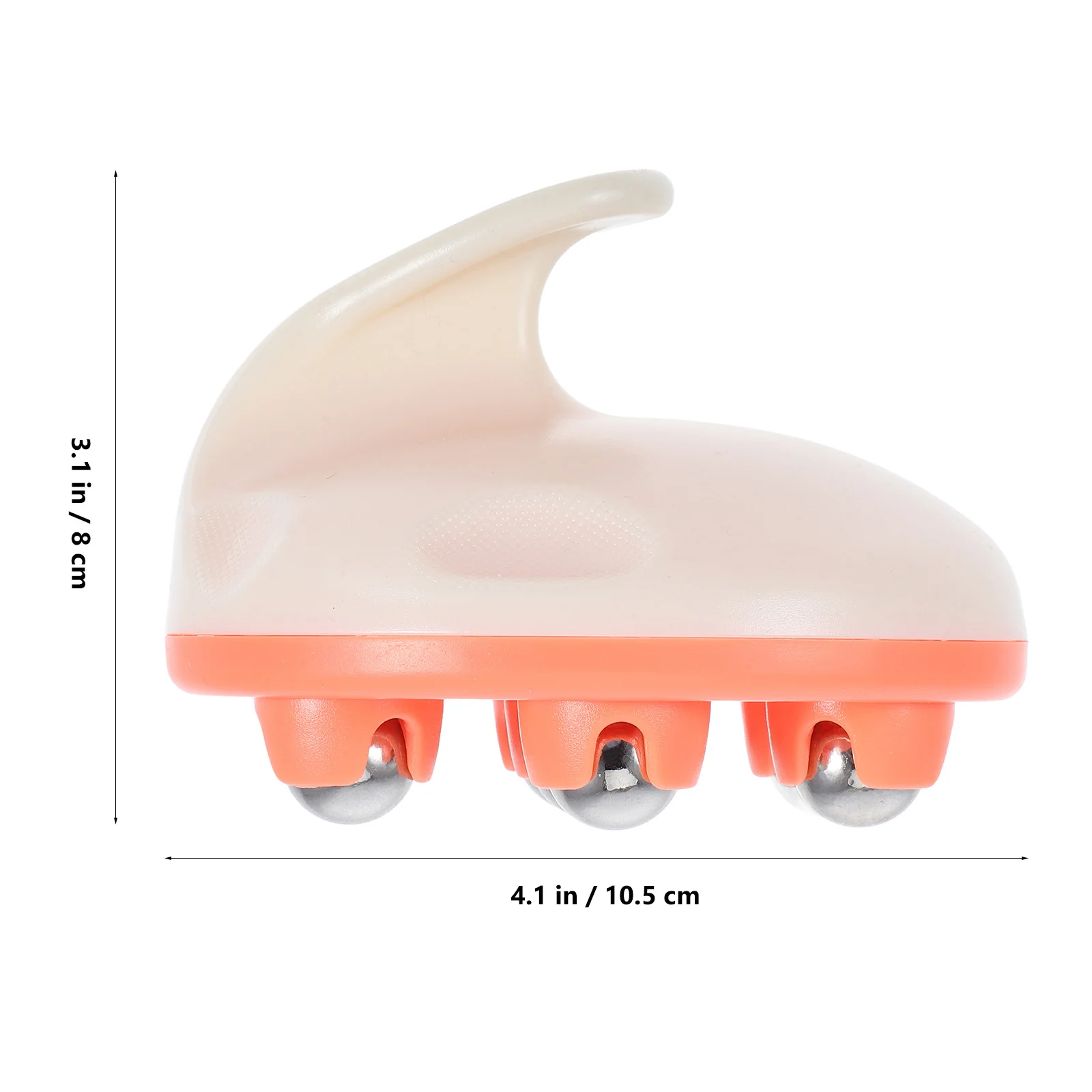 Массажный шариковый роликовый ручной массажер для икр - Фотография_5