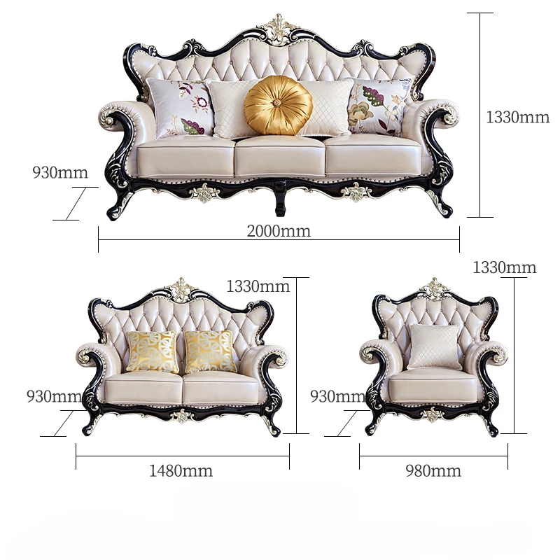 Скандинавские европейские диваны для гостиной - Фотография_5