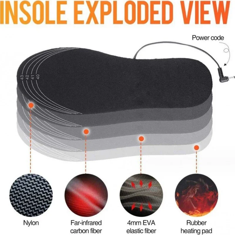 Перезаряжаемые стельки с подогревом - Фотография_5