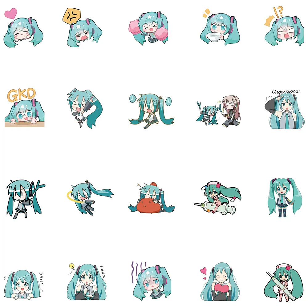 Kawaii chibi hatsune miku набор - Фотография_2