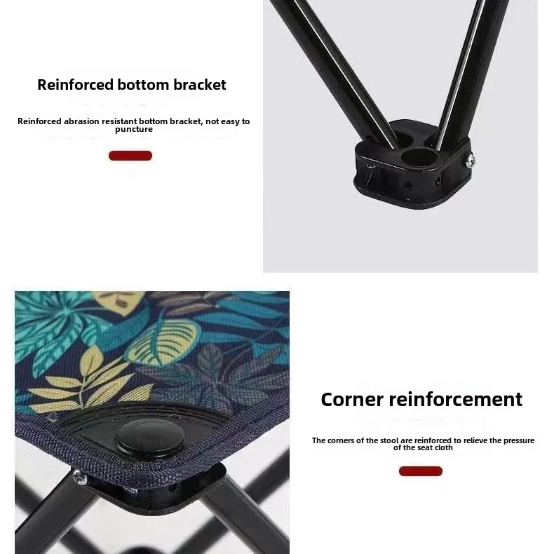 Складной стул, уличный портативный маленький табурет - Фотография_4