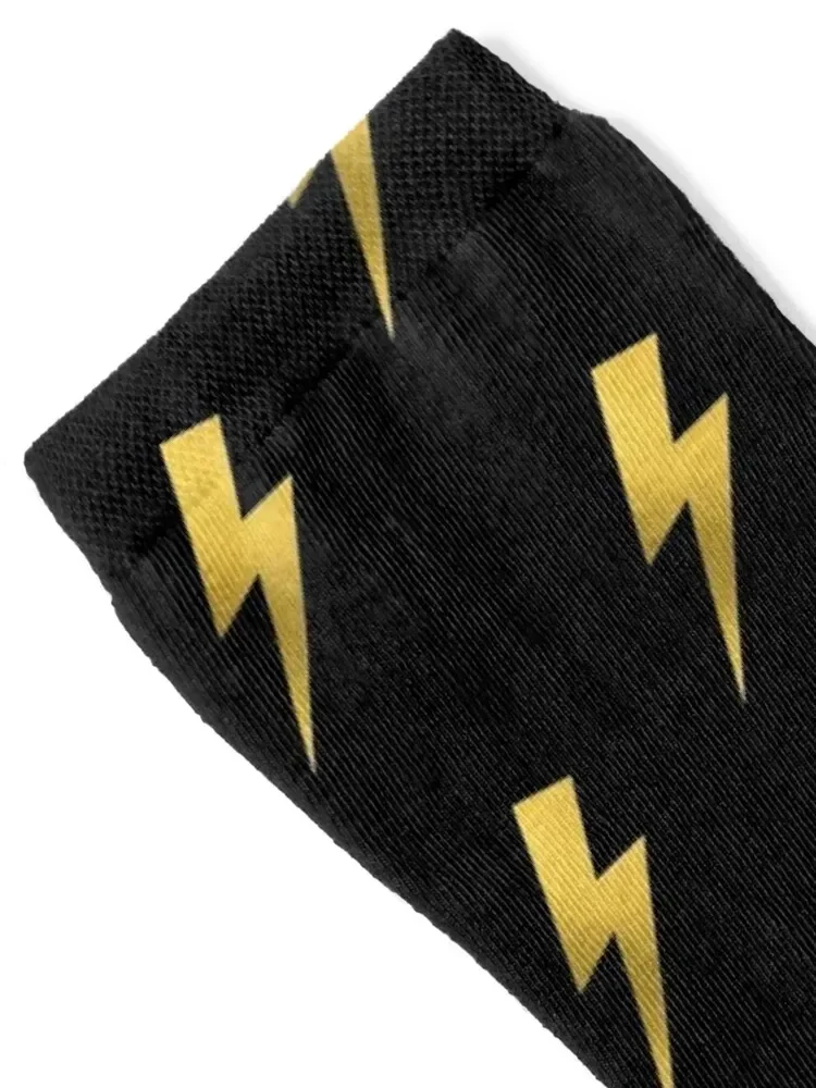 Gold lightning bolt - носки gold foil - Фотография_2
