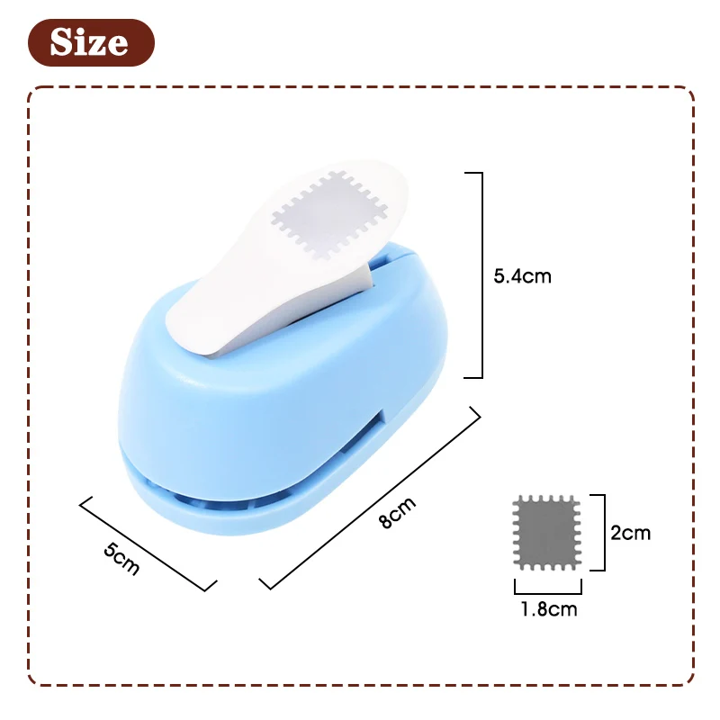 Штамп бордюр diy дырокол новая - Фотография_6