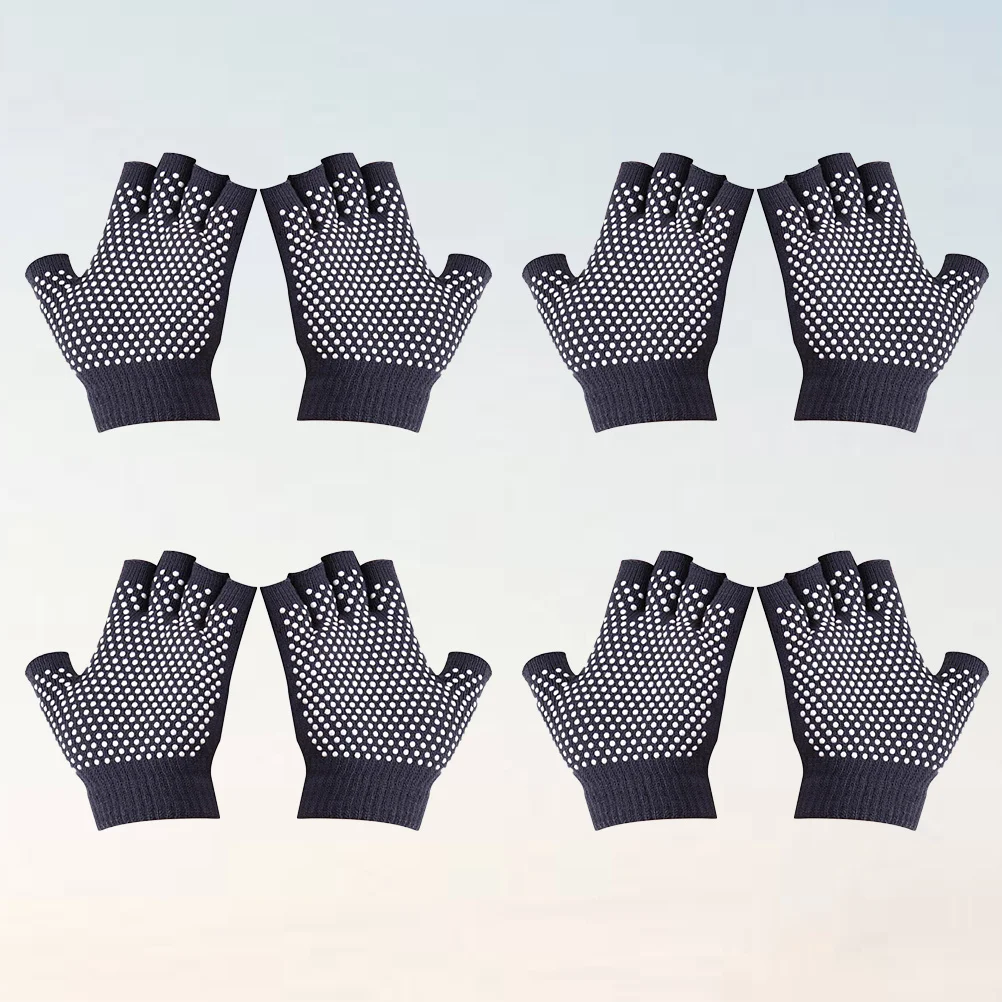 4 пары противоскользящих перчаток для йоги - Фотография_6