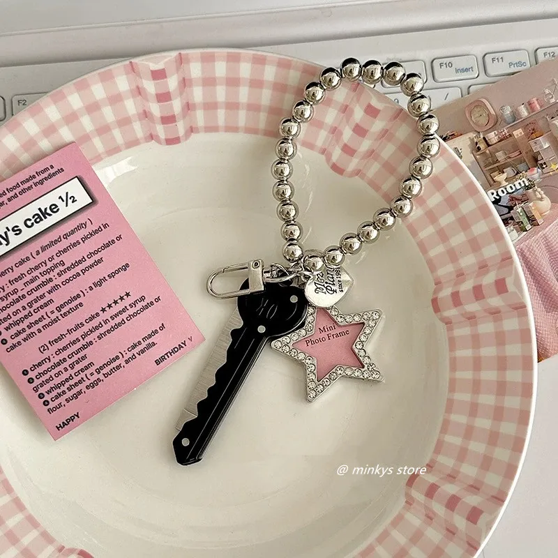 Minkys милый портативный металлический нож с сердечком и рисунком - Фотография_2